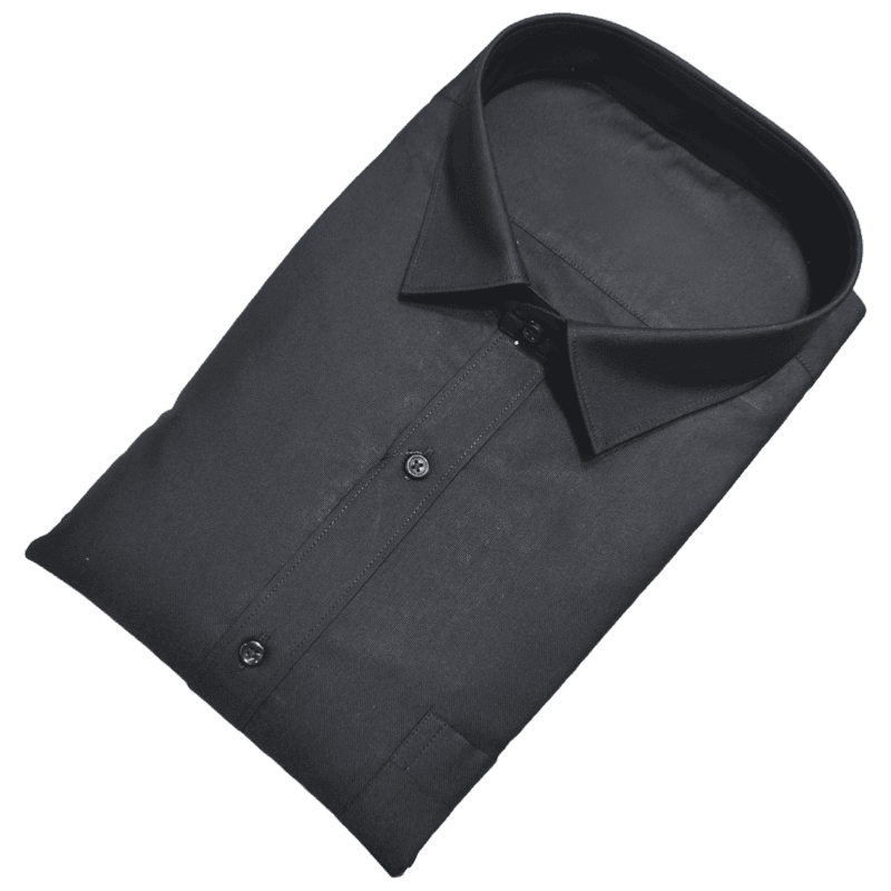 Black Plain Shirt