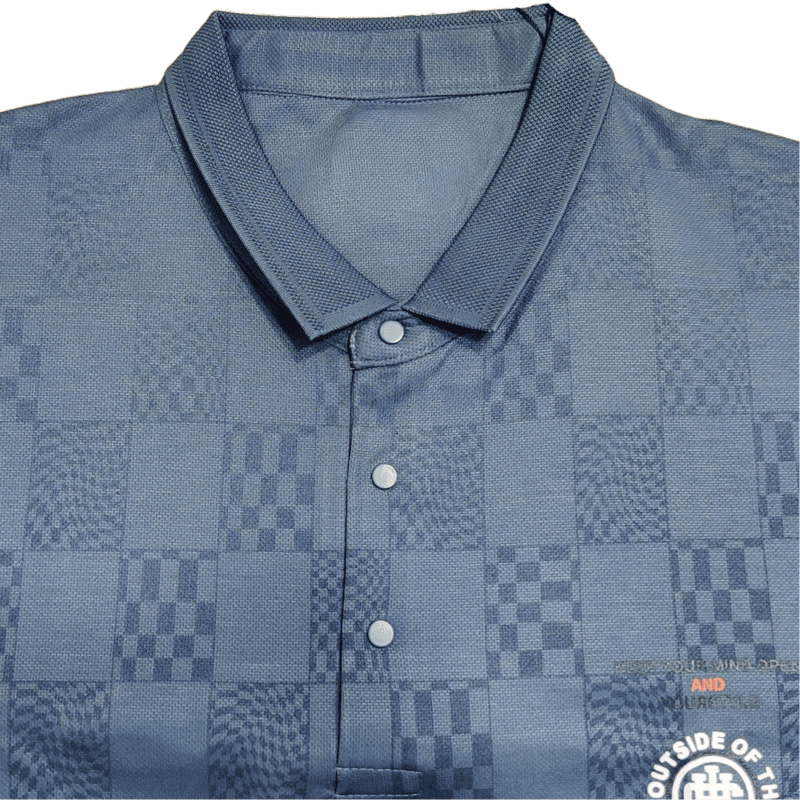 Blue Printed Tshirt