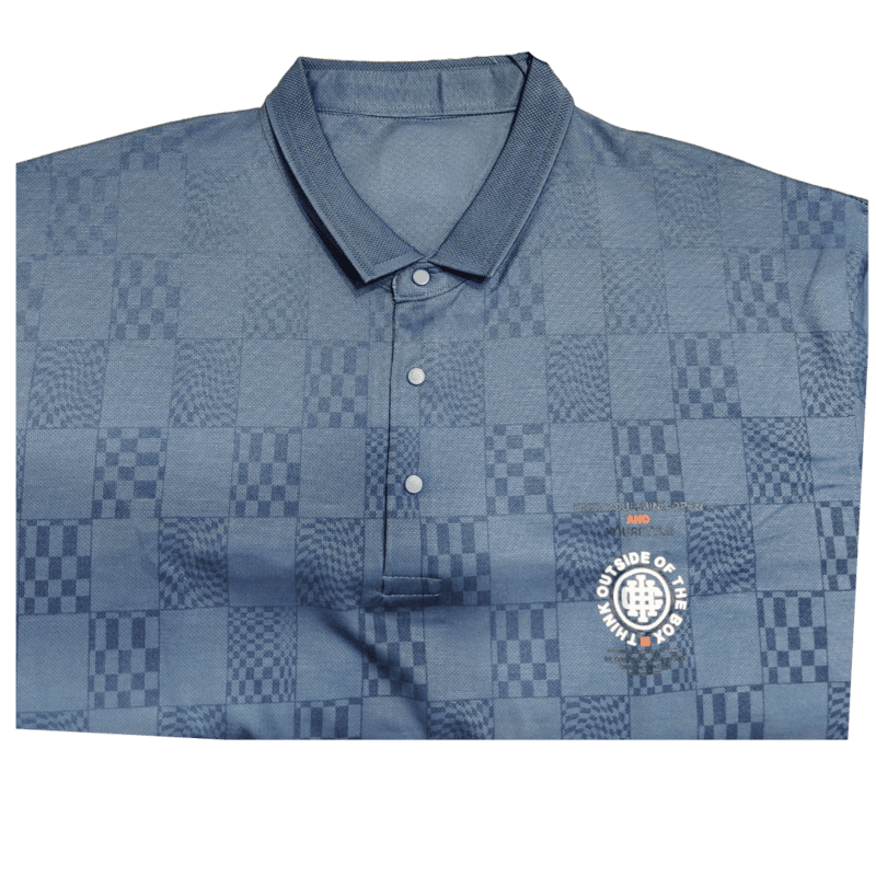 Blue Printed Tshirt