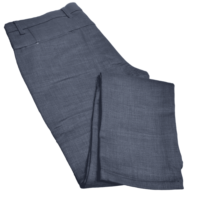 Blue Self Design Pant