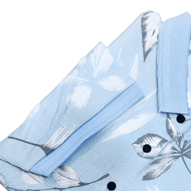 Blue Printed Tshirt