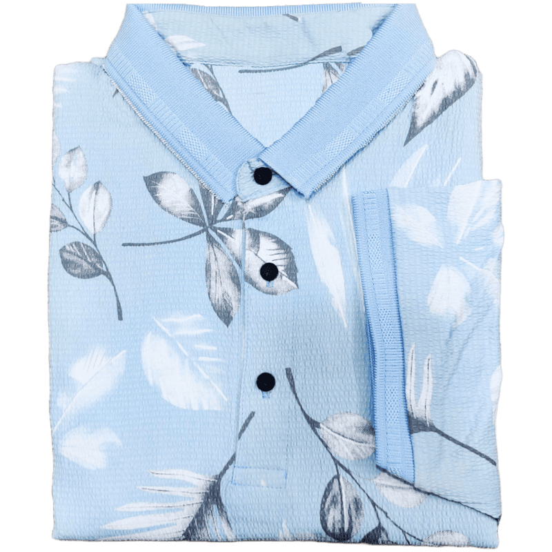 Blue Printed Tshirt