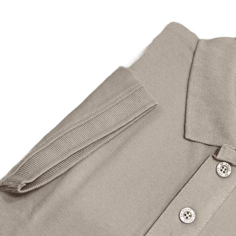 Cream Plain Tshirt