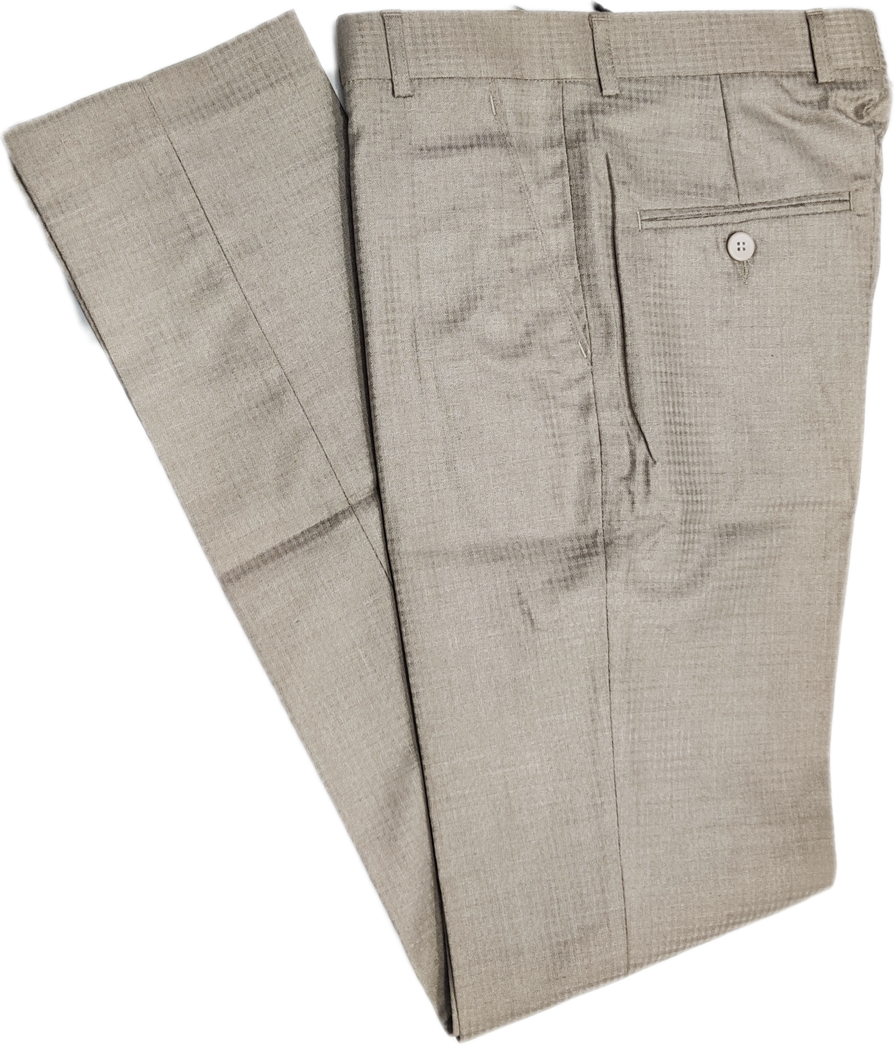 Cream Checks Pant