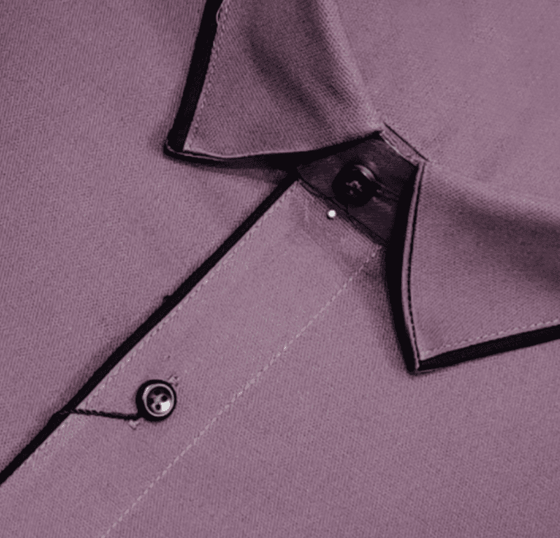 Dark Grayish Purple Plain Shirt