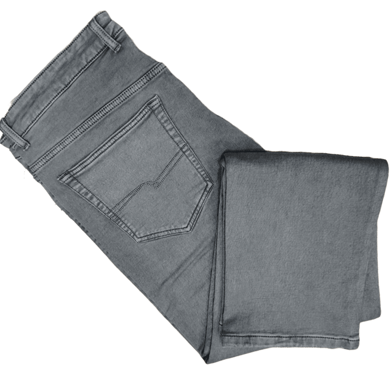 GRAY PLAIN JEANS