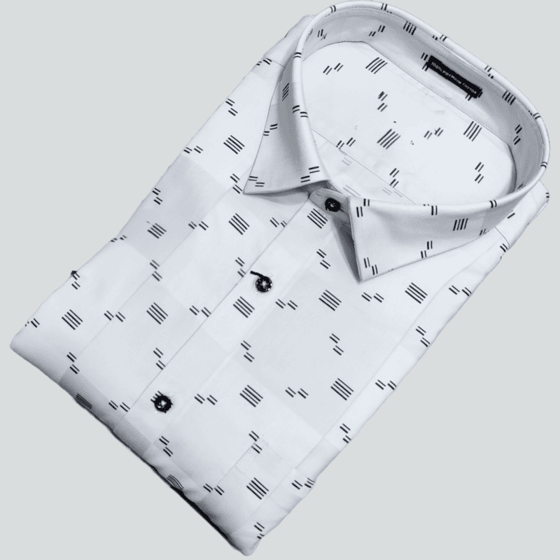 Gray Printed Shirt
