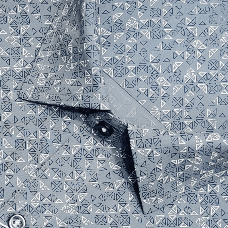 GRAY PRINTED SHIRT