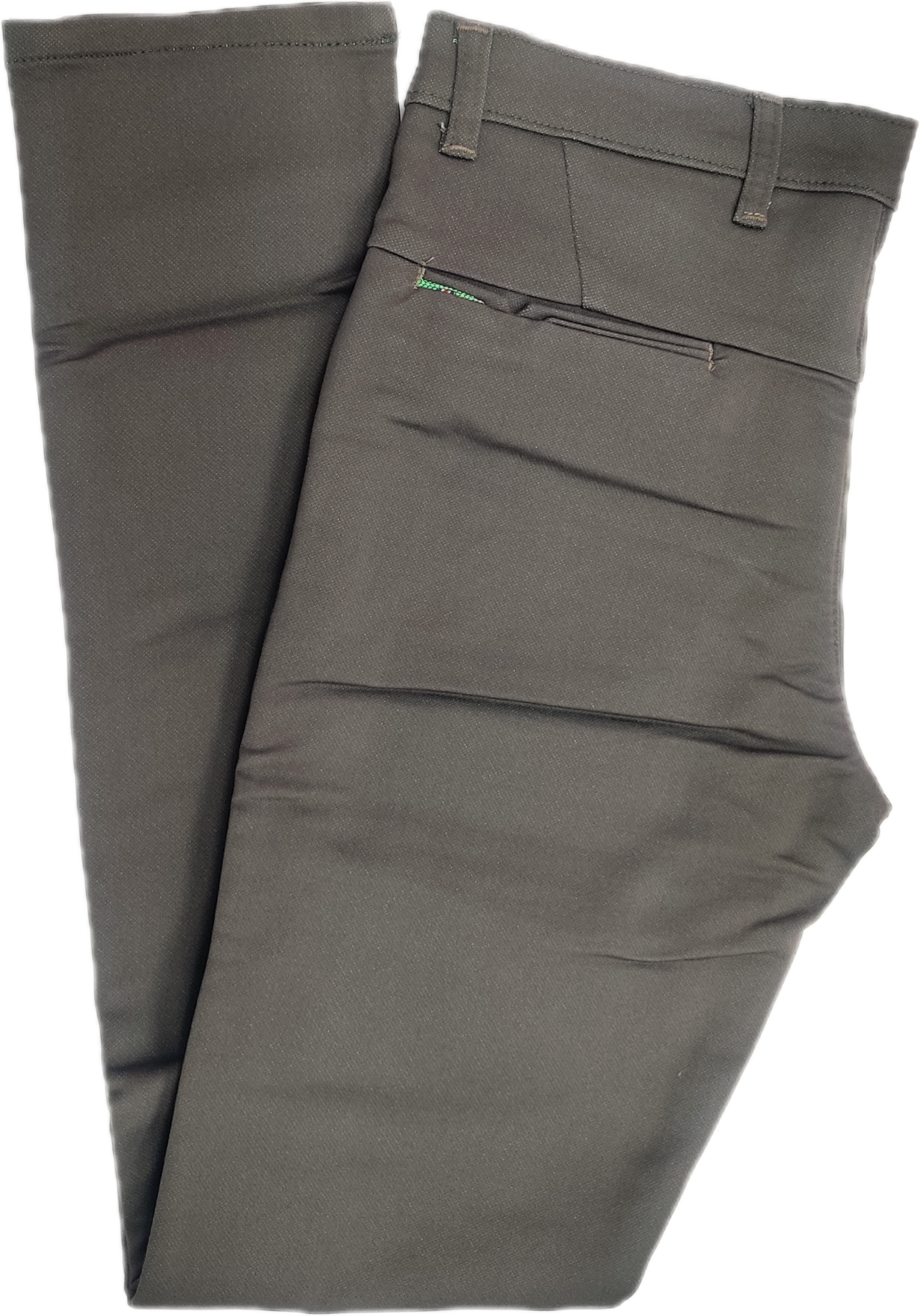Green Plain Pant