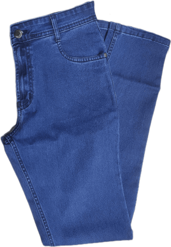 Ink Blue Plain Jeans