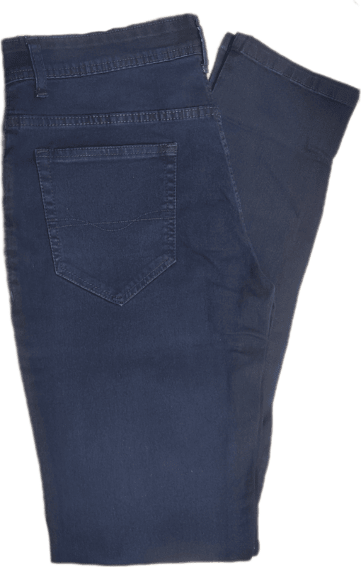 Navy Blue Plain Jeans