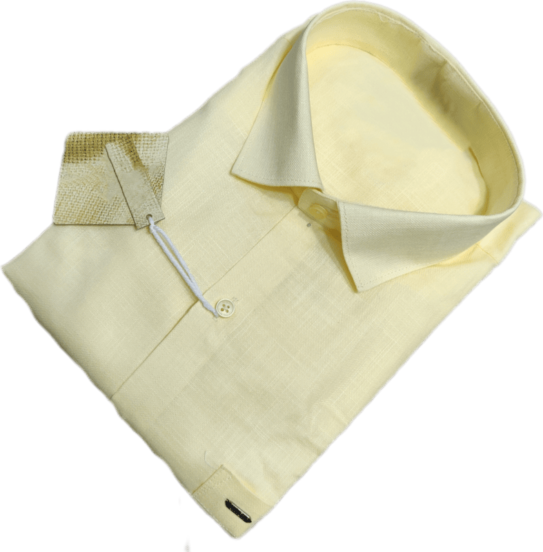 Pastel Yellow Plain Shirt