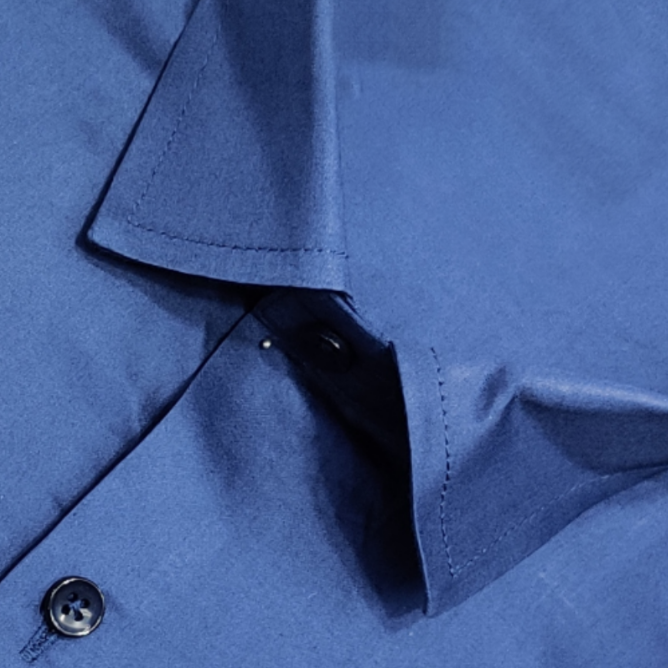 Cotton Blended Plain Shirt