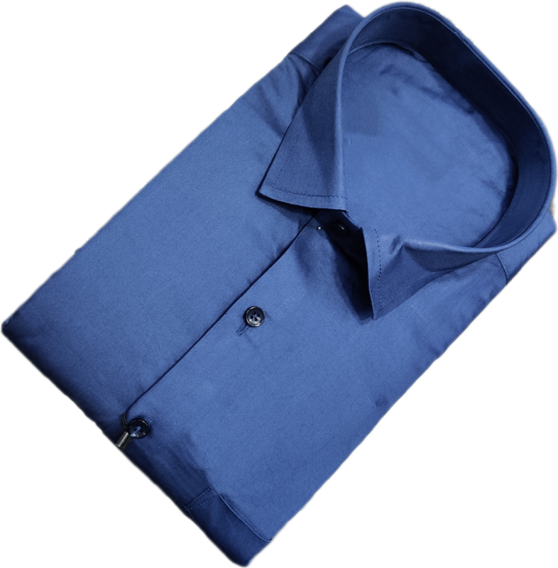 Cotton Blended Plain Shirt