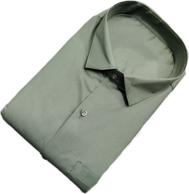 Cotton Blended Plain Shirt