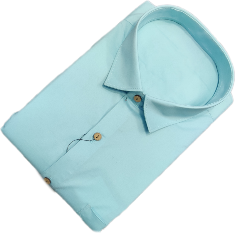 Cotton Blended Plain Shirt