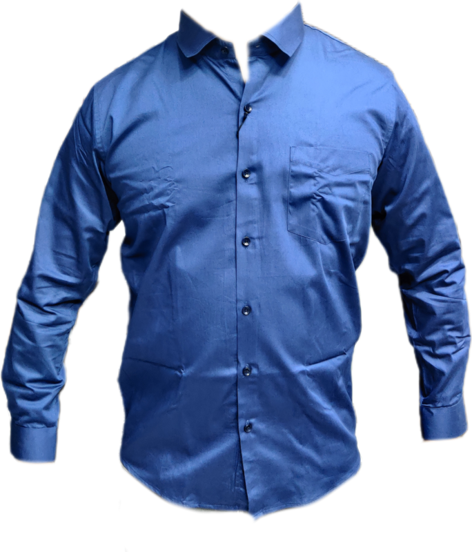 Cotton Blended Plain Shirt