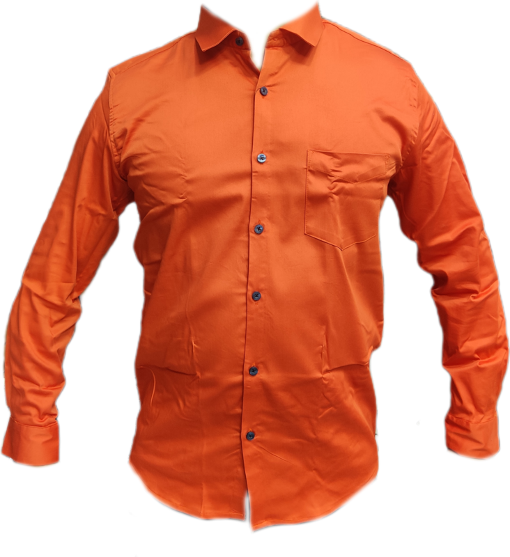 Cotton Blended Plain Shirt