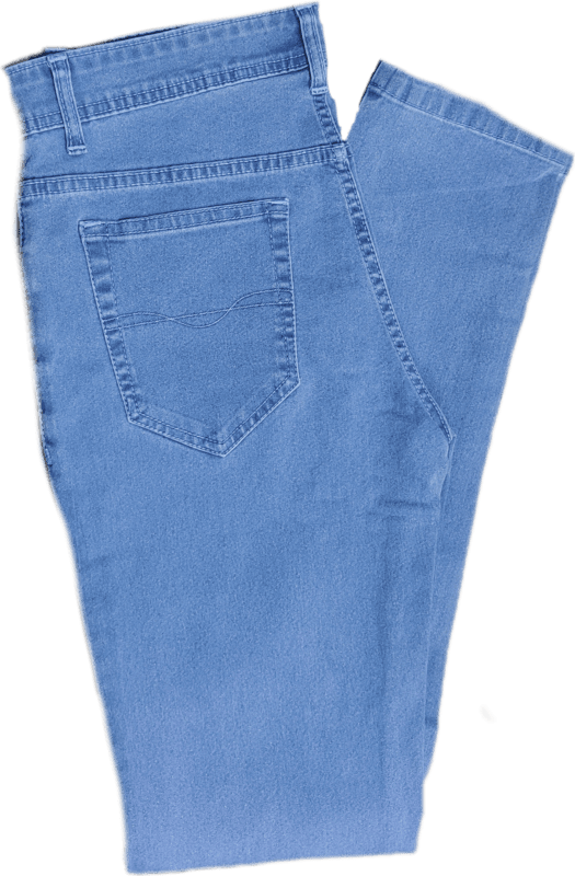 Sky Blue Plain Jeans