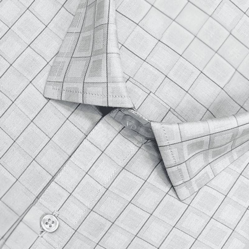GRAY CHECKS SHIRT