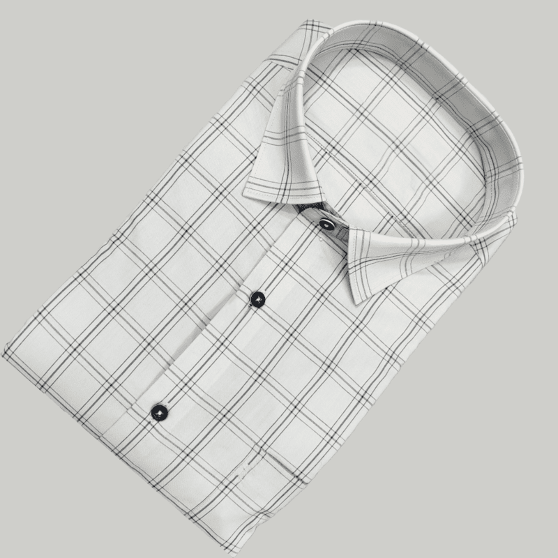 GRAY CHECKS SHIRT