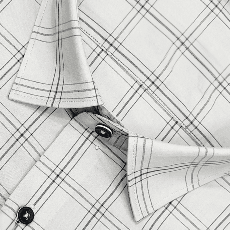 GRAY CHECKS SHIRT