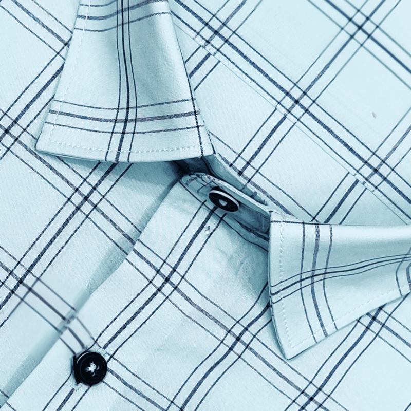 GREEN CHECKS SHIRT