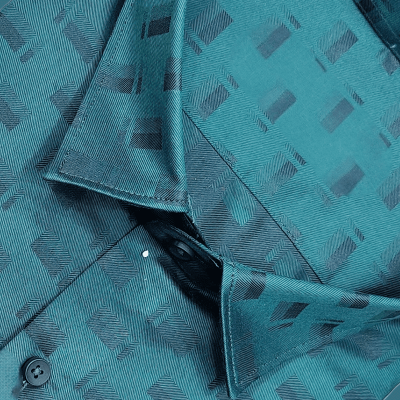 BLUE PRINTED SHIRT