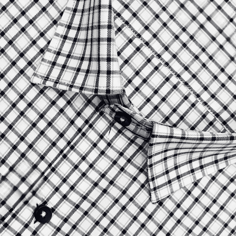WHITE CHECKS SHIRT