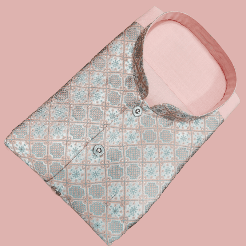 PEACH PARTY WEAR SHIRT