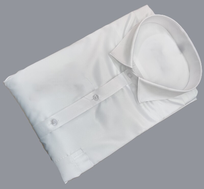 WHITE PLAIN SHIRT