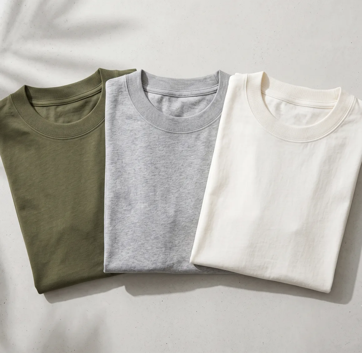 Round Neck T-Shirts - Premium Cotton Basics